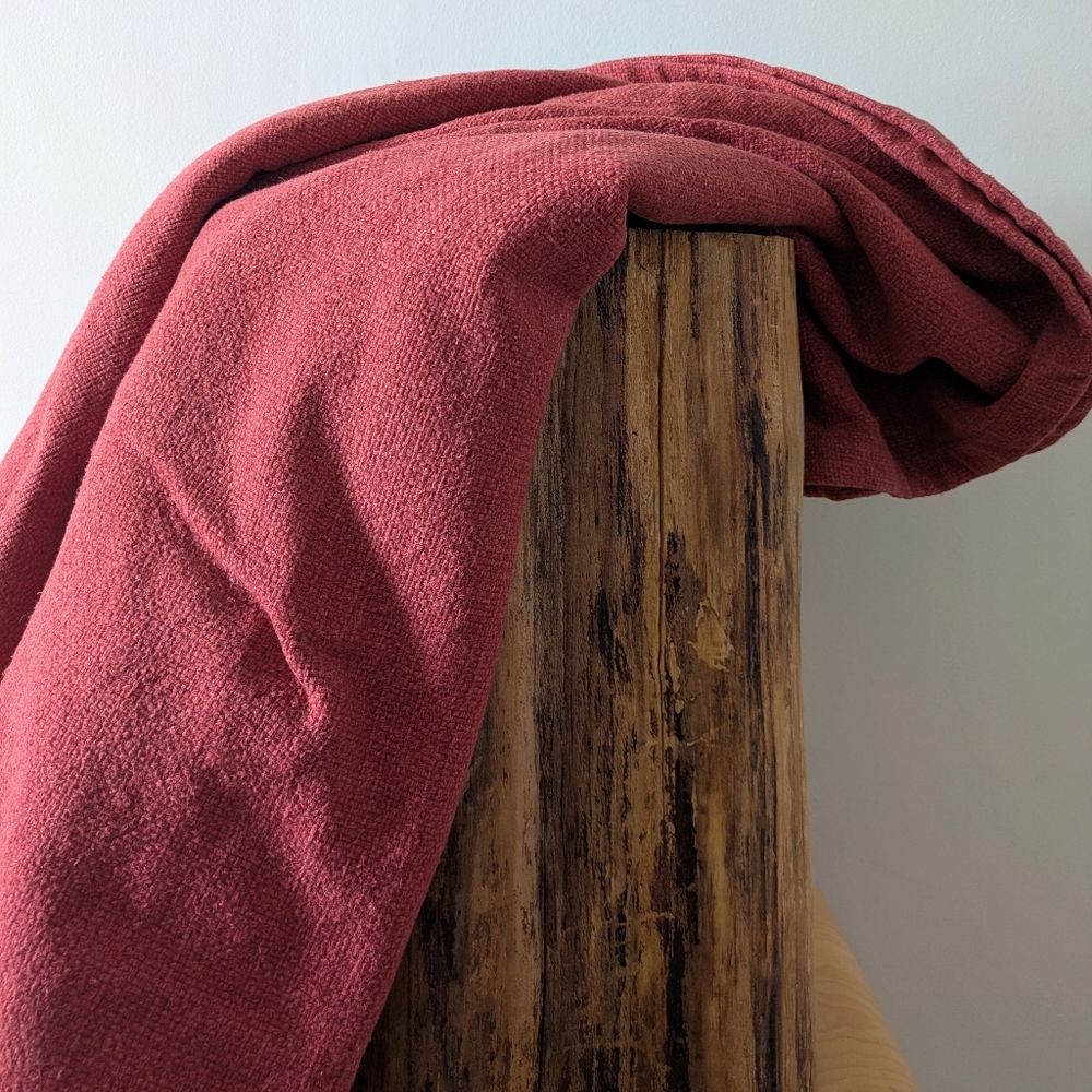 *SOLD* Vintage Ralph Lauren Woven Cotton King Sized Blanket